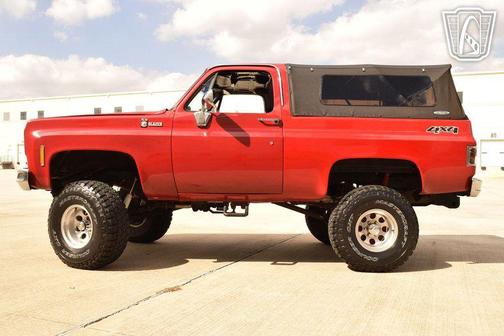 Red 1976 Chevrolet Blazer Base