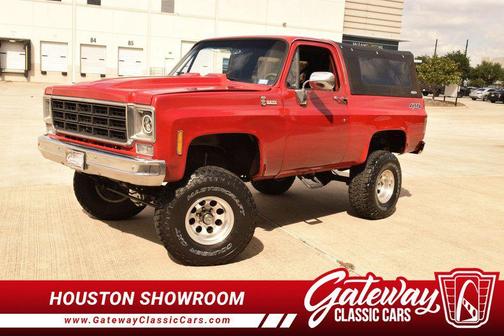 Red 1976 Chevrolet Blazer Base