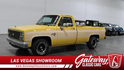 yellow 1984 Chevrolet Pickup Truck Base