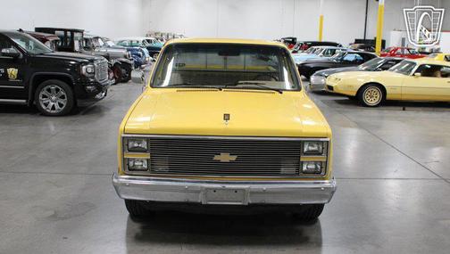 yellow 1984 Chevrolet Pickup Truck Base