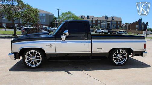 Black/Silver 1984 Chevrolet C10/K10 Base
