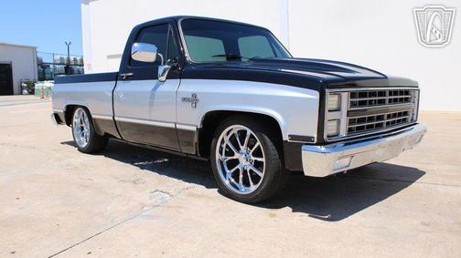 Black/Silver 1984 Chevrolet Pickup Truck Base