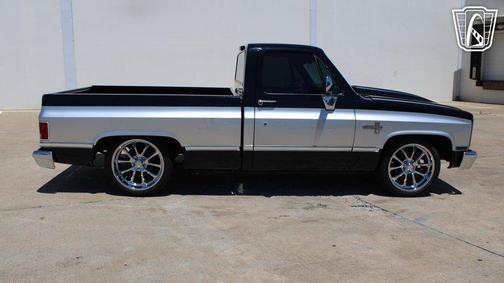 Black/Silver 1984 Chevrolet C10/K10 Base