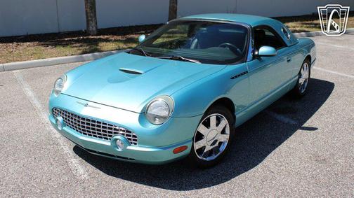 Thunderbird Blue 2002 Ford Thunderbird Base