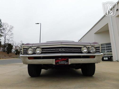 Maroon 1967 Chevrolet Chevelle SS