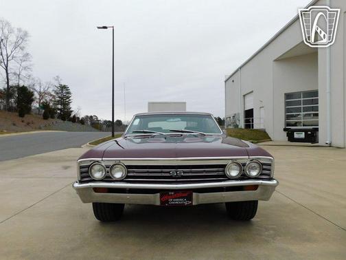 Maroon 1967 Chevrolet Chevelle SS