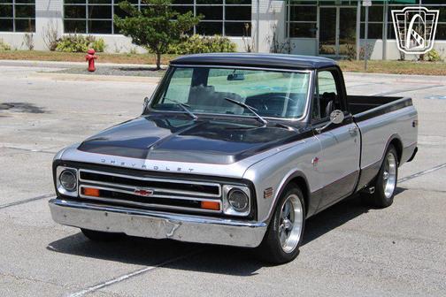 BLACK 1968 Chevrolet C10/K10 Base