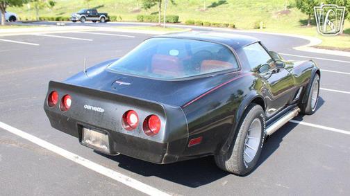 BLACK 1980 Chevrolet Corvette