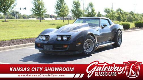 BLACK 1980 Chevrolet Corvette
