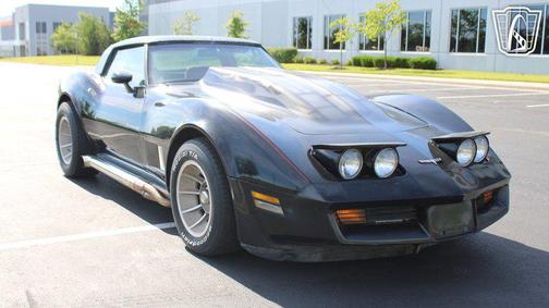 BLACK 1980 Chevrolet Corvette