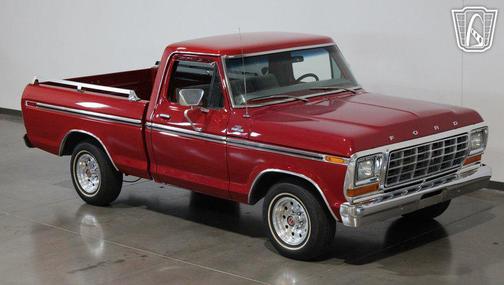 RED 1979 Ford F100 Base