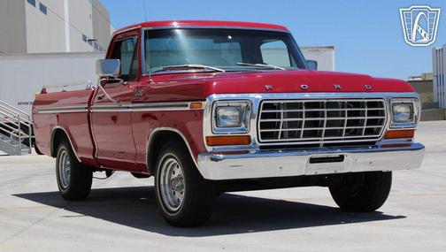 RED 1979 Ford F100 Base
