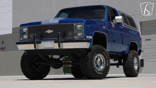 Blue Metallic 1987 Chevrolet Blazer Base