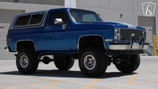 Blue Metallic 1987 Chevrolet Blazer Base