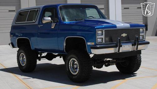 Blue Metallic 1987 Chevrolet Blazer Base