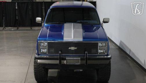 Blue Metallic 1987 Chevrolet Blazer Base