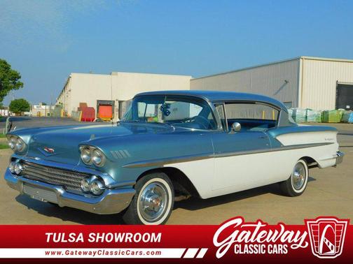 Blue 1958 Chevrolet Bel Air Base