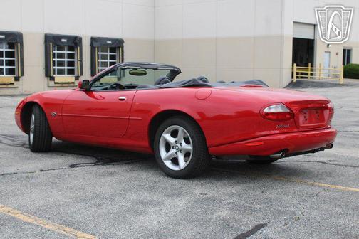 RED 2000 Jaguar XK8 Convertible