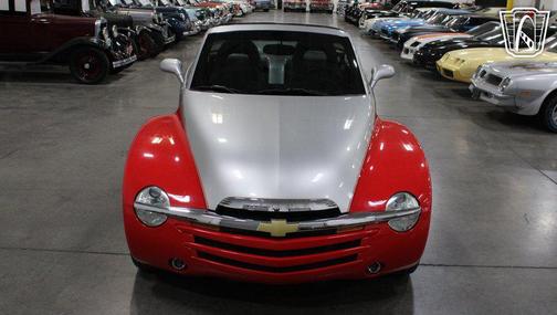 Red and Silver 2005 Chevrolet SSR