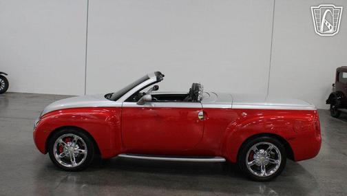 Red and Silver 2005 Chevrolet SSR