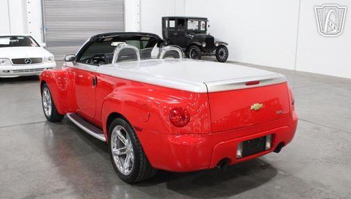 Red and Silver 2005 Chevrolet SSR