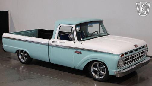 Teal & White 1965 Ford F100 Base