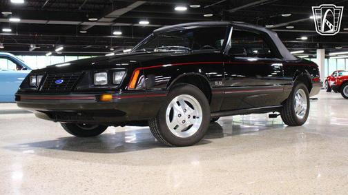 Black 1983 Ford Mustang GT