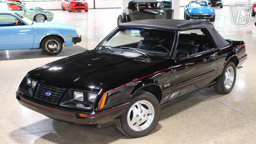 Black 1983 Ford Mustang GT
