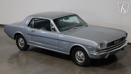Ice Blue 1966 Ford Mustang Base