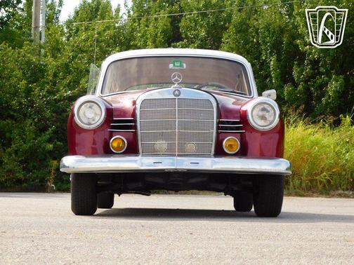 Maroon 1962 Mercedes-Benz 190