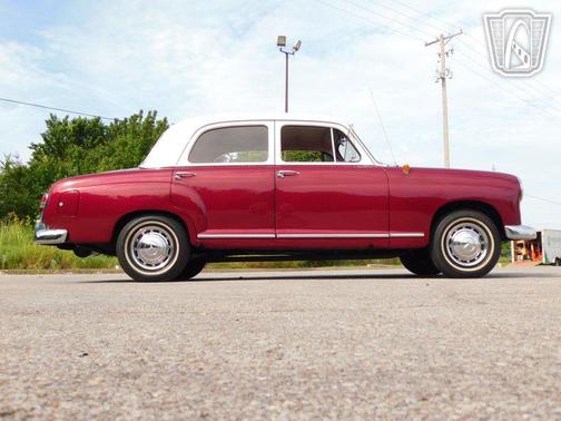 Maroon 1962 Mercedes-Benz 190