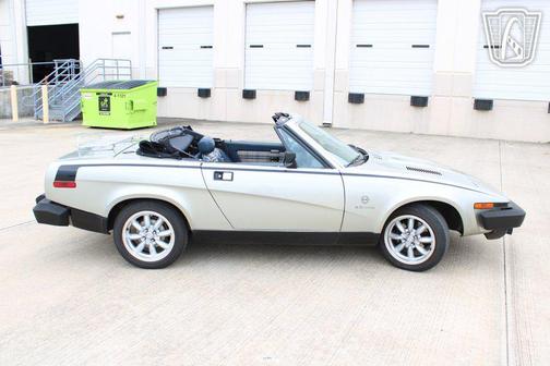 Platinum Silver 1980 Triumph TR8