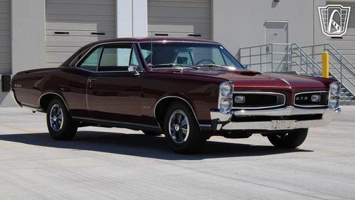Burgundy 1966 Pontiac GTO