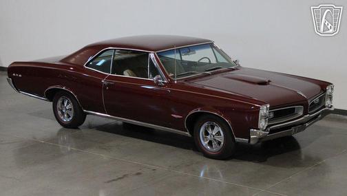Burgundy 1966 Pontiac GTO