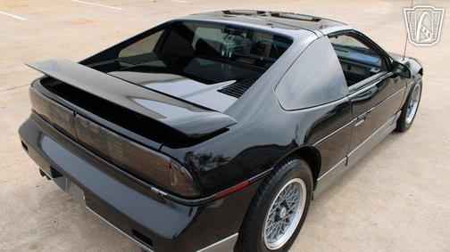 Black 1987 Pontiac Fiero GT