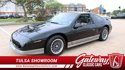 Black 1987 Pontiac Fiero GT