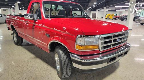 RED 1996 Ford F-150