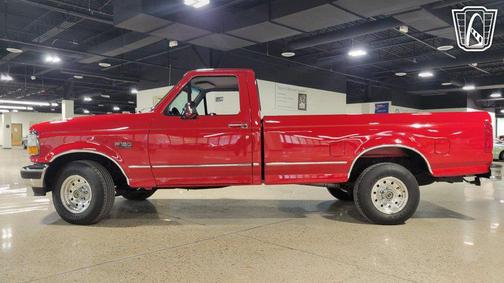 RED 1996 Ford F-150