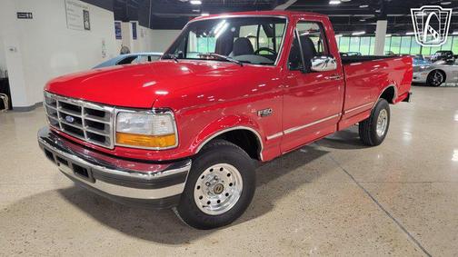 RED 1996 Ford F-150