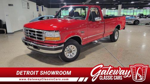 RED 1996 Ford F-150