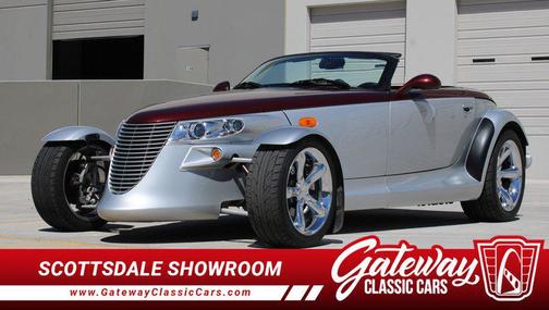 Maroon/Silver 2000 Plymouth Prowler