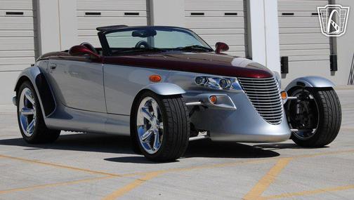 Maroon/Silver 2000 Plymouth Prowler