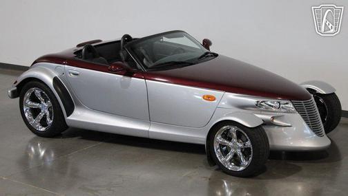 Maroon/Silver 2000 Plymouth Prowler