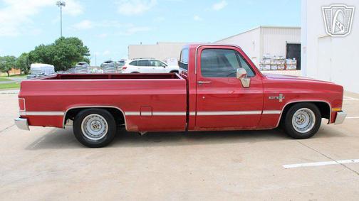 RED 1983 Chevrolet Pickup Truck Base