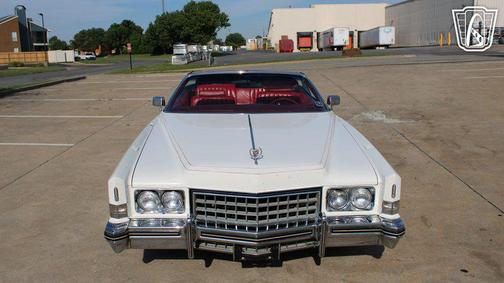WHITE 1973 Cadillac Eldorado