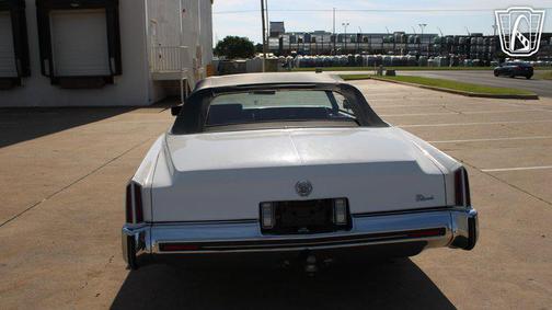 WHITE 1973 Cadillac Eldorado