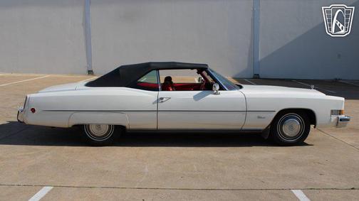 WHITE 1973 Cadillac Eldorado