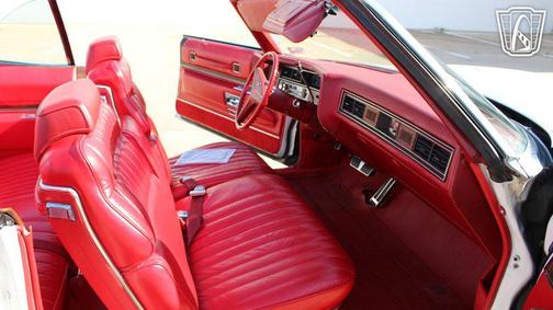 WHITE 1973 Cadillac Eldorado
