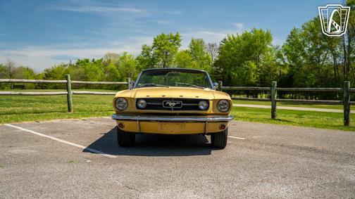 Yellow 1966 Ford Mustang Base