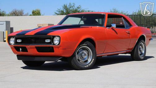 Orange and black 1968 Chevrolet Camaro Base